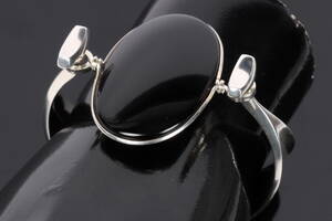 Georg Jensen. Dew Drop armring, dessin. 203 A af sterling sølv. Org. smykkeæske.