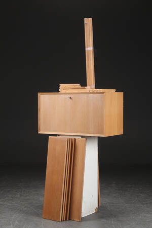 Poul Cadovius. System Cado. Reolsystem af eg 11
