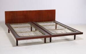 Hans J. Wegner. Par senge, teak, Getama 2