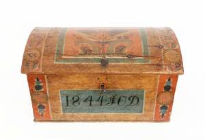 Kista, allmoge, Lima, Dalarna, daterad 1844