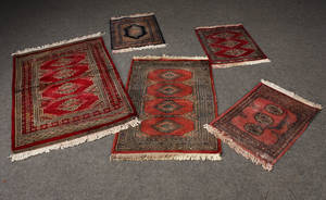 Pakistanske tæpper, 60 - 120 x 47 - 78 cm. 5