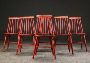 Ikea. Seks stole, model Tellus 6