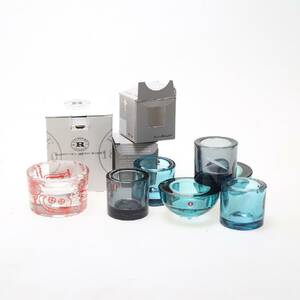 LJUSLYKTOR. Iittala Marimekko Reijmyre, sju styck.