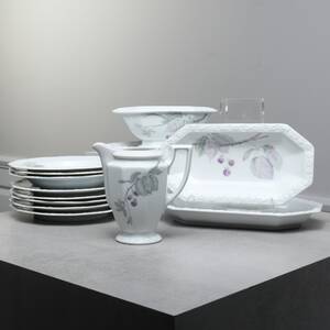 SERVISDELAR, 12 delar Maria Björnbär, Rosenthal