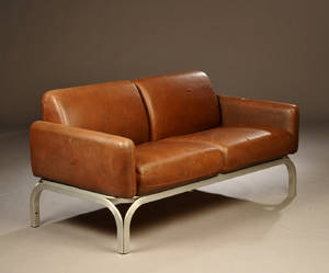 Jørn Utzon 1918-2008. To pers. sofa