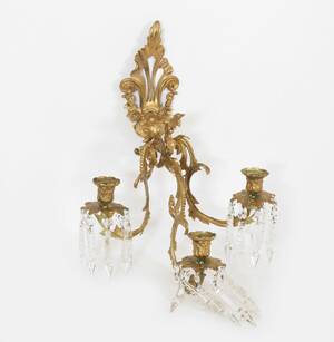 Väggapplique, nyrokoko, 1800-talets senare del