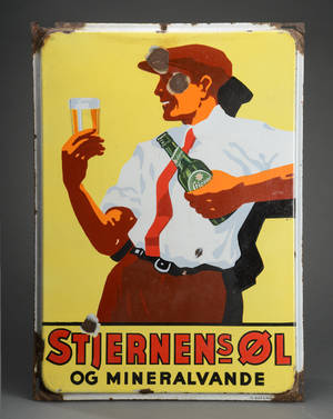 Emaljeskilt, Stjernens Øl