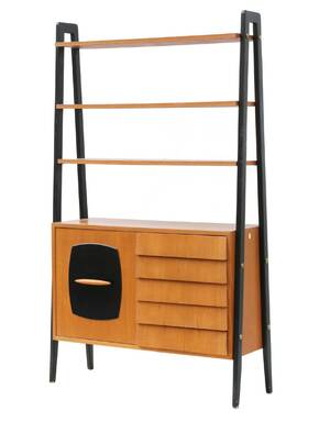 Bokhylla, Tema, Gillis Lundgren för IKEA, 195060-tal