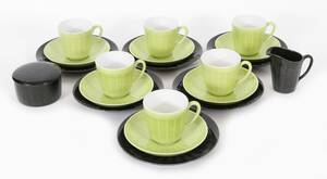 Kaffeservisdelar, Ceylon, Hertha Bengtsson för Rörstrand