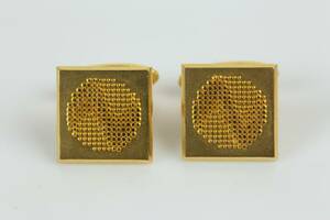 MANSCHETTKNAPPAR, ett par, Sporrong, guld, 18 k, ca 22,8 g, 1972