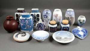 Royal Copenhagen, BingGrøndahl, Aluminia. Samling 15