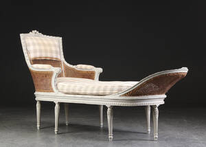 Chaiselong, Louis Seize stil