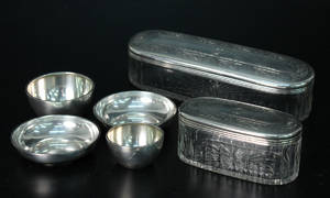 Parti silver, 6 delar, vikt ca 243 gr 6