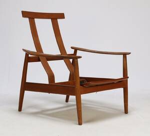 Arne Vodder 1926-2009 Armstol af teak, model 164