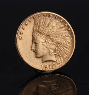 USA, 10 dollars GULD 1912 S - Indian Head