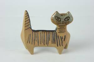LISA LARSON, figurin, Katt, ur serien Lilla zoo , Gustavsberg, 1956-1978