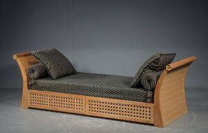 Trip Trap, Daybed skibsbriks, af teak, model Romersk skibsbriks