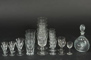 Christian den VIII Berlinois m.m. Samling blandede vinglas m.m. 26