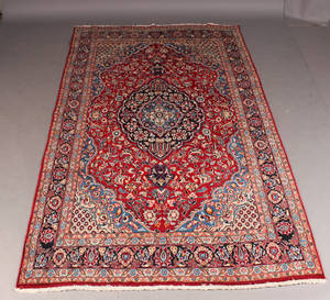 Persisk Keschan tæppe. 337 x 197 cm.