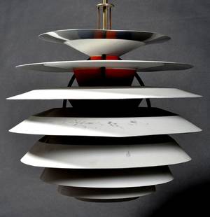 Poul Henningsen. Pendel. Model Kontrastlampe.