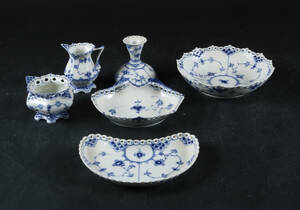 Royal Copenhagen Samling helblonde skåle og kander 6