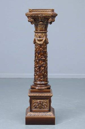 Rørstrand piedestal af majolica