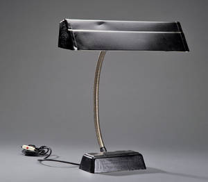 Belmag- Suisse. Bordlampe med flexstamme. 1940 erne