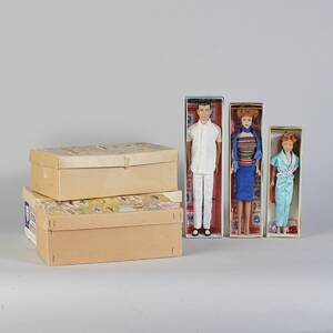 Barbiedockor, 3 st