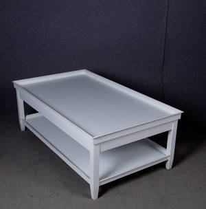Soffbord, vitt