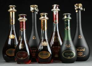 Syv flasker Otard Cognac 7