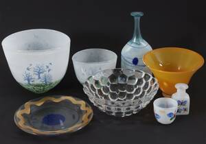 Konstglas 8 delar