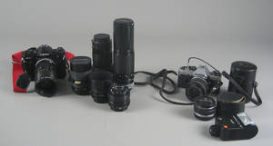 Canon og Olympus kameraer m.m. 13