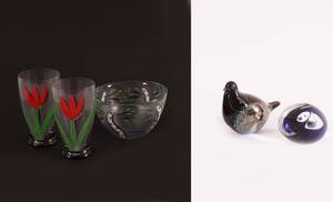 Konstglas 5 delar