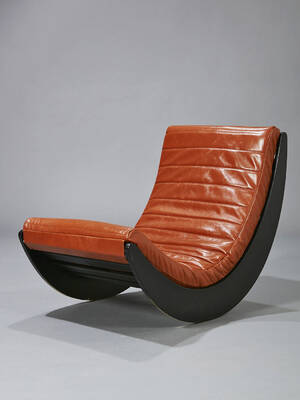Verner Panton. Gyngestol, model Relaxer