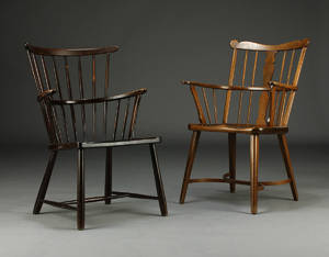 Ove Boldt. Windsor armstol samt windsorstol 2