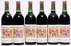 11 bts. Cabernet Sauvignon, Riverside Farm 1984 A hfin.