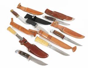 Knivar med slida 7st