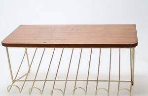 TELEFONHYLLA, String-modell, teak.