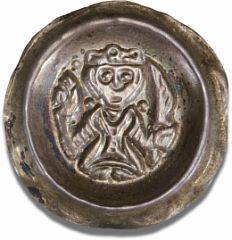 Schongau, Elisabeth of Bavaria, 1254 - 1258, Bracteate, Berger 2679