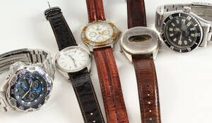 Citizen, Certina m.fl. Herrearmbåndsure 5