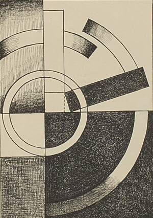 Litografi, Vilhelm Bjerke-Petersen 1909-1957