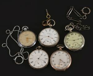 Fickur 5st, bl.a. silver
