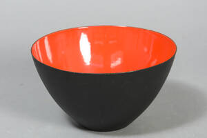 Herbert Krenchel. Krenitskål, rød orange
