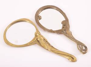 Handspeglar 2st, jugend samt jugendstil