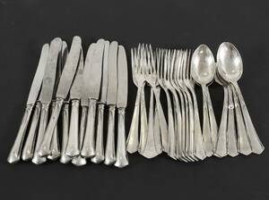 Bestickservisdelar 31st, silver, jugend, Tyskland