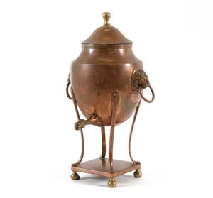 Tesamovar, empirestil, 1800-tal