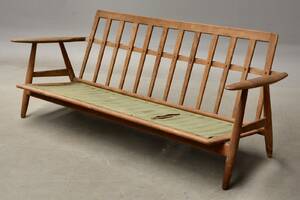 Hans J. Wegner. Tre-pers. sofa, Cigaren, model GE-240