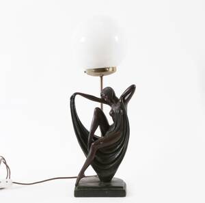 Bordslampa, art deco stil, 2000-tal