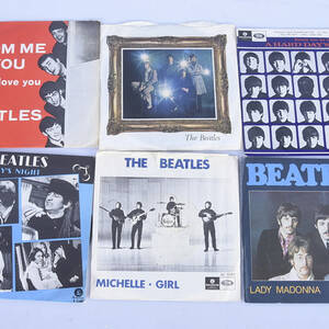 THE BEATLES, singlar, 6-stycken, 1960-tal.