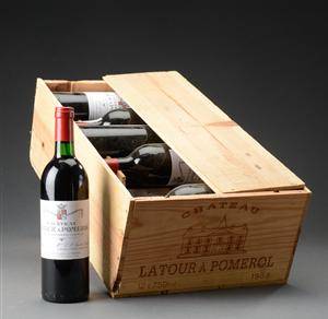 12 fl. Chateau Latour a Pomerol 1988 Pomerol